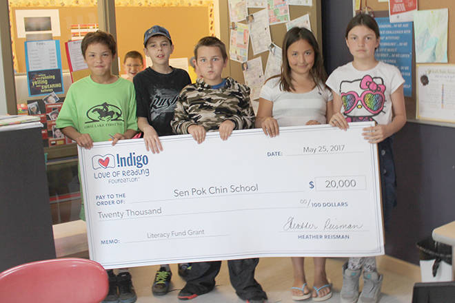 Oliver school wins $20,000 grant for their library